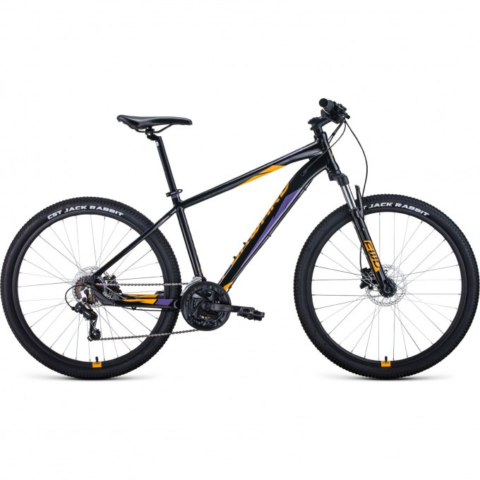 Велосипед FORWARD APACHE 27,5 3.0 disc, рама 17", 2020-2021, черный/оранжевый RBKW1M67Q031 Велосипед FORWARD APACHE 27,5 3.0 disc, рама 17", 2020-2021, черный/оранжевый RBKW1M67Q031