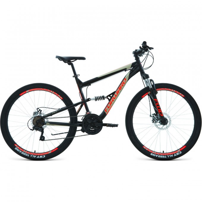 Велосипед FORWARD RAPTOR 27,5 2.0 D, рама 18", 2022, черный/красный RBK22FW27786 Велосипед FORWARD RAPTOR 27,5 2.0 D, рама 18", 2022, черный/красный RBK22FW27786