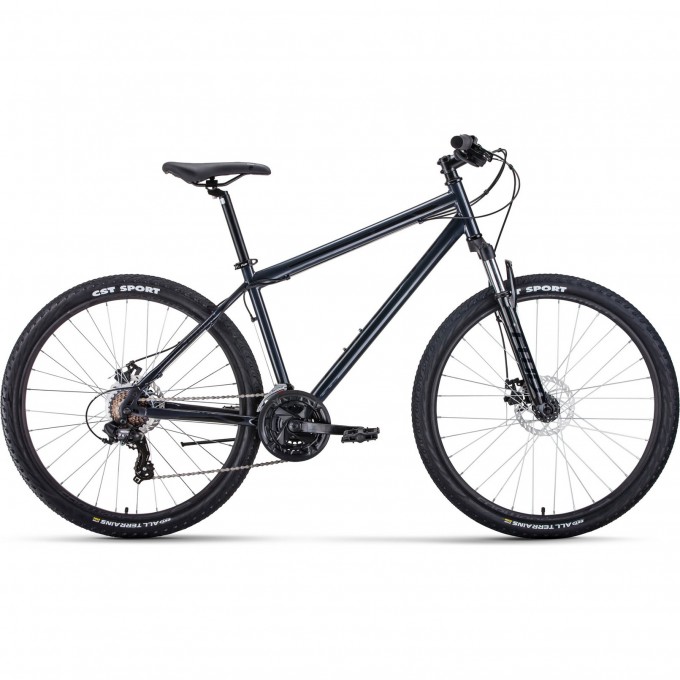 Велосипед FORWARD SPORTING 27,5 2.0 disc (2021) темно-серый/черный с рамой 19" 74418 TEMNO-SERYII/CHERNYII 19 Велосипед FORWARD SPORTING 27,5 2.0 disc (2021) темно-серый/черный с рамой 19" 74418 TEMNO-SERYII/CHERNYII 19