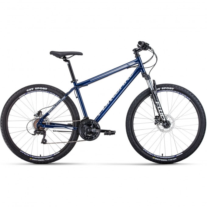 Велосипед FORWARD SPORTING 27,5 3.0 disc (2020) темно-синий/серый с рамой 19" 74810 TEMNO-SINII/SERYII 19 Велосипед FORWARD SPORTING 27,5 3.0 disc (2020) темно-синий/серый с рамой 19" 74810 TEMNO-SINII/SERYII 19