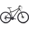Велосипед FORWARD SPORTING 29 2.0 disc (2021) черный/темно-серый с рамой 19" 74420 CHERNYII/SERYII 19