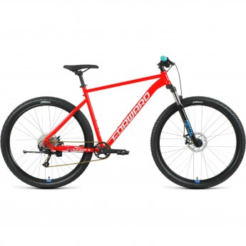 Велосипед FORWARD SPORTING 29 XX D (2022) красный/синий с рамой 17"